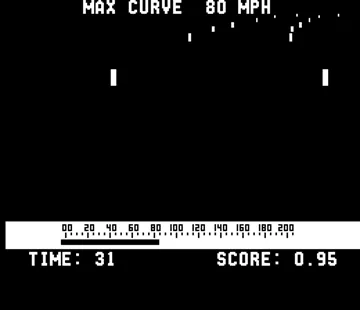 Datsun 280 Zzzap screen shot game playing